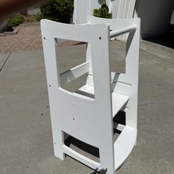 Kids Standing Tower - kitchen 