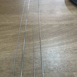 Silver jewelry message me for singles.