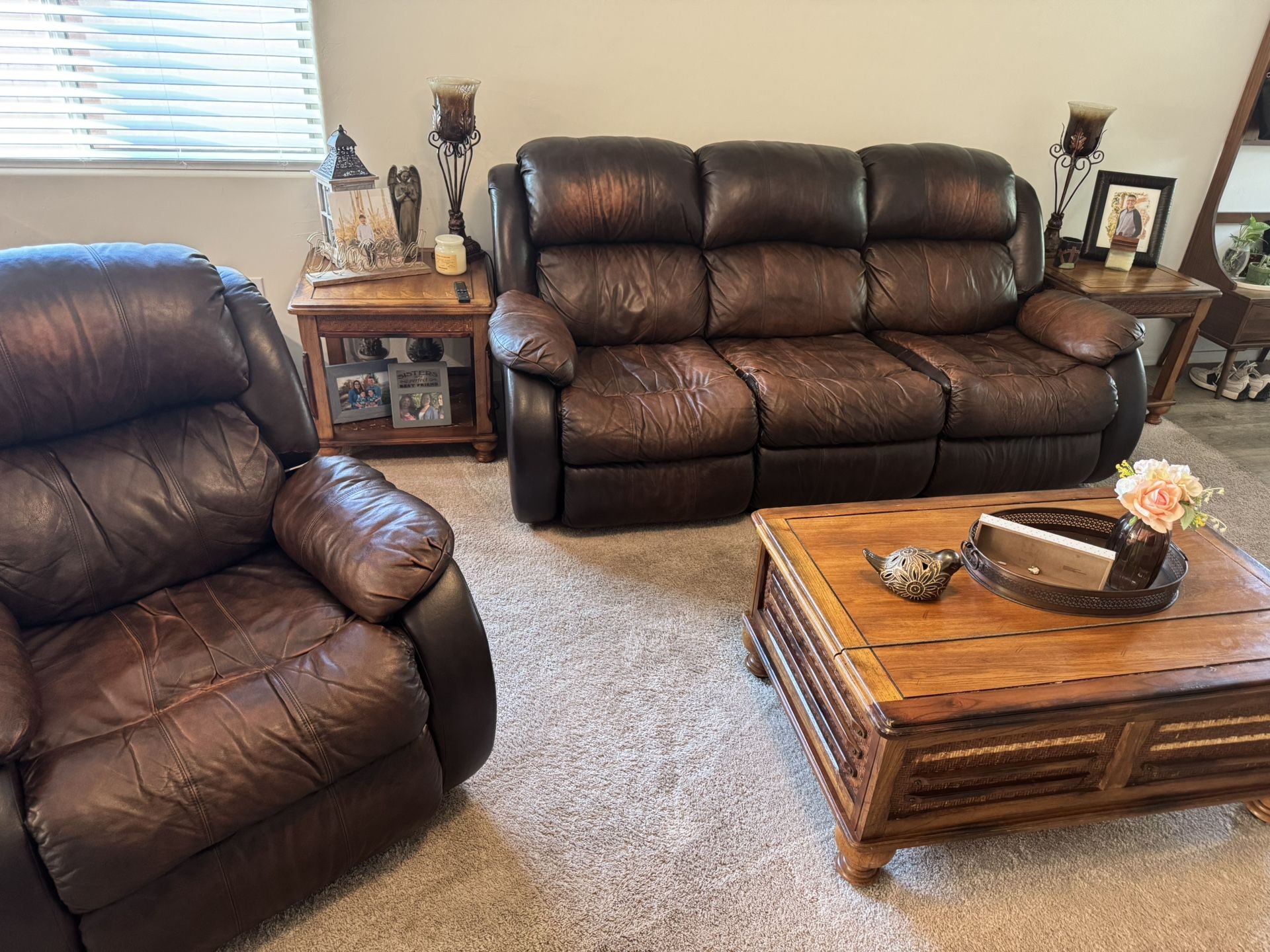 Sofa And Recliner