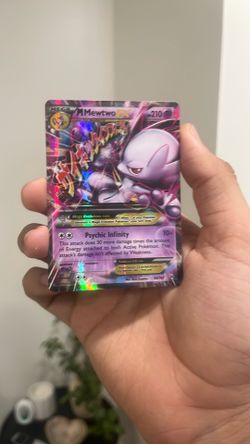 🌸 M Mewtwo EX (64) - ( Played)