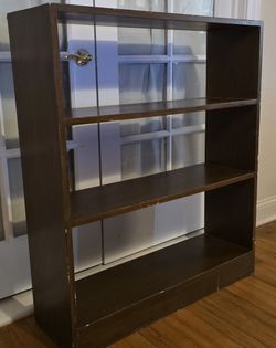 Vintage Open Bookcase