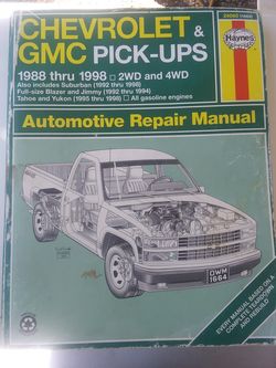 Chevrolet and gmc Haynes manual