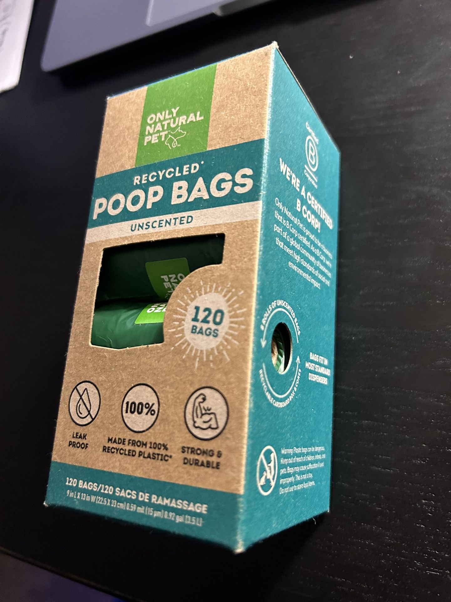 Doggie Poop Bags - 120 count