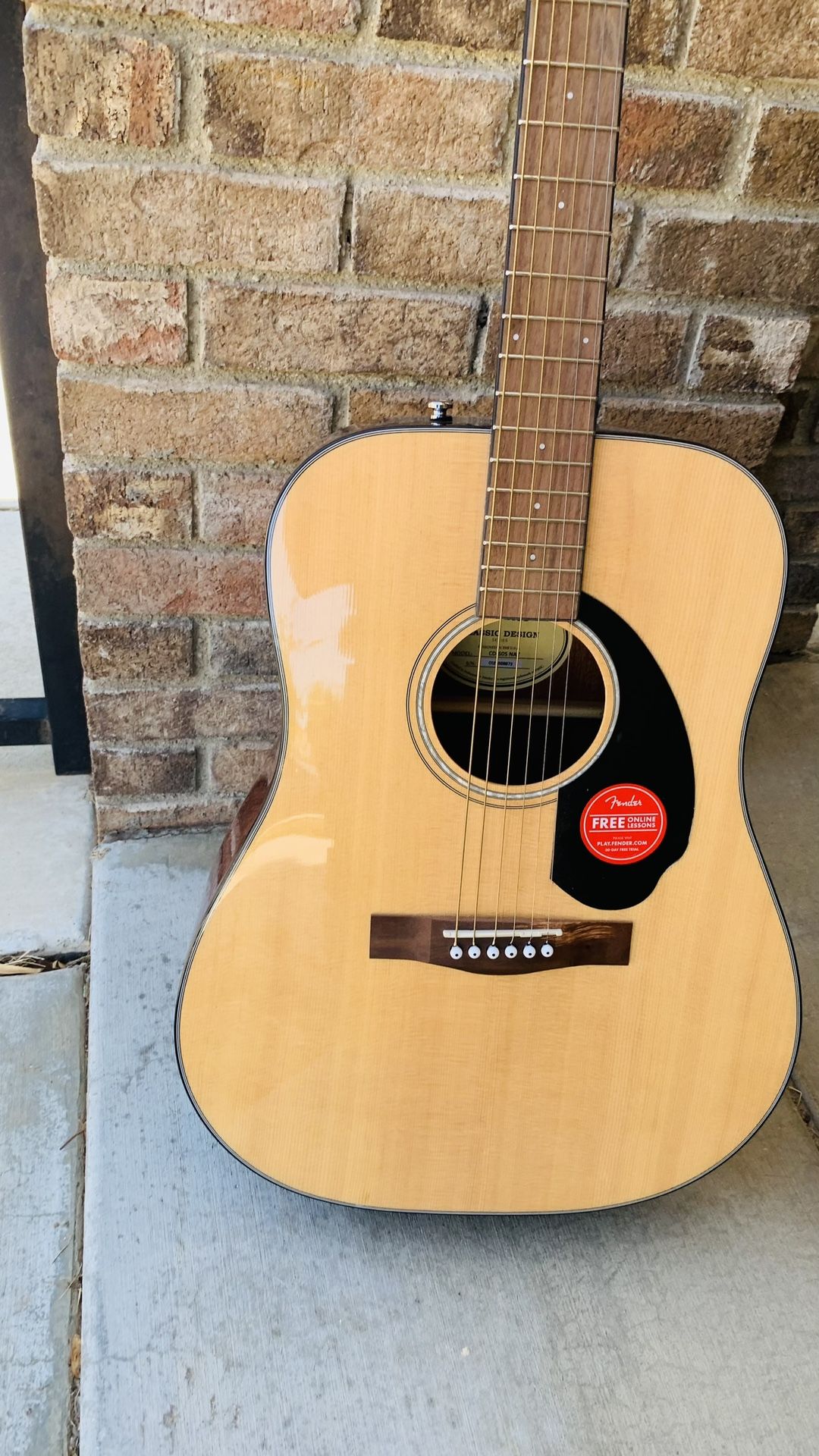 Fender CD-60 Dreadnought Acoustic Guitar
