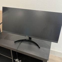 LG 34” Ultra Wide Monitor 