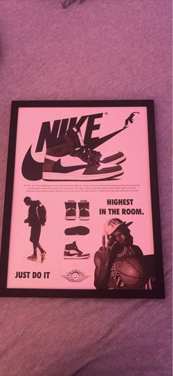 Travis Scott Nike poster