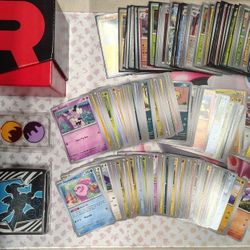 300 Pokemon Cards + Extras
