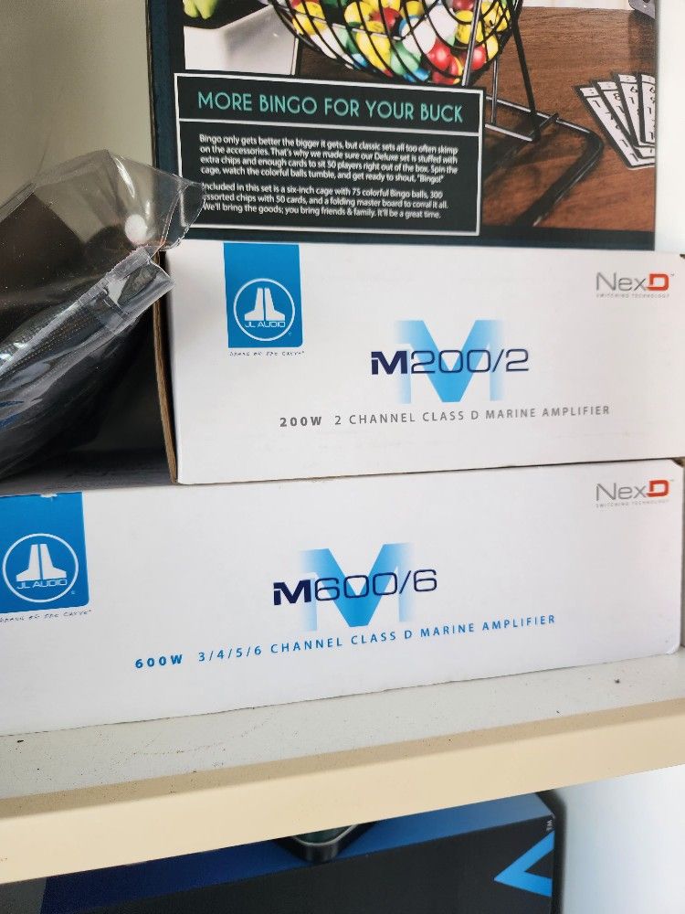 JL Audio M600/ And M200/ Amplifiers