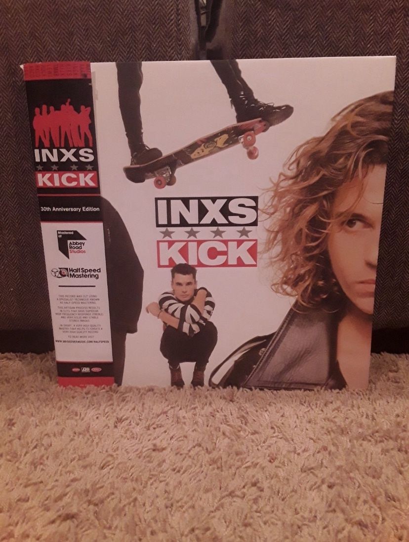 INXS KICK Vinyl Record Album 30th Anniversary Version