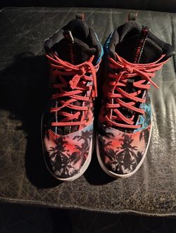 Nike Tropical Palm Print Sneakers Men's 10.5