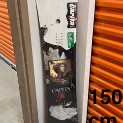150 cm. NEW 2025 CAPiTA Birds Of A Feather women’s snowboard