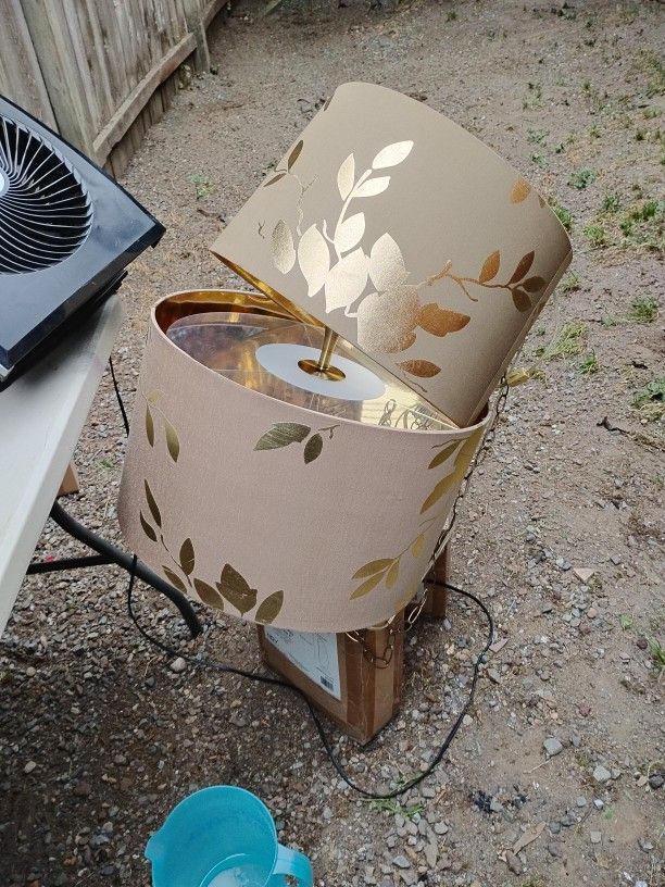 Lamp Shade And Hanging Lamp Set