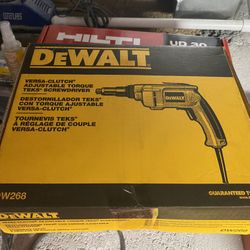 Dewalt Dw268 Versaclutch Drill