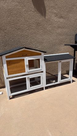 Bunny house indoor/outdoor