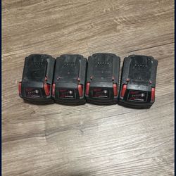 Milwaukee 5.0 Batteries 