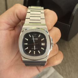 Jaxxon JX1 Automatic Watch (Silver)