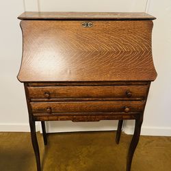 Vintage Antique Desk Wood 
