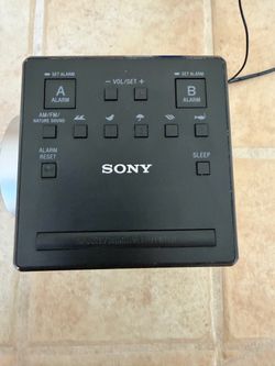 Sony AM/FM Nature Sound Alarm Clock Radio