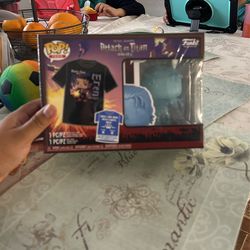 Attack On Titan Funko With Shirt. 