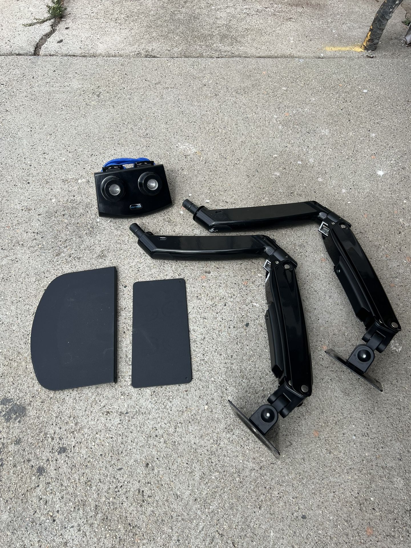 Dual Monitor Stand With VESA Mounts And USB