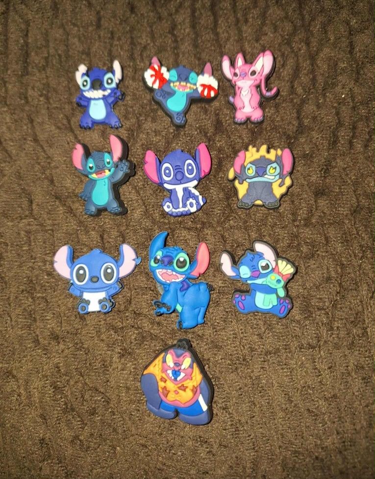 Stitch Croc Charms $5 Each Bundle 