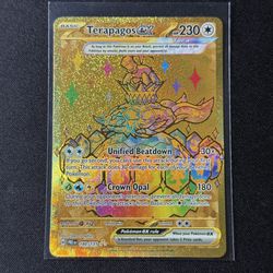 Terapagos ex  Pokemon Card 