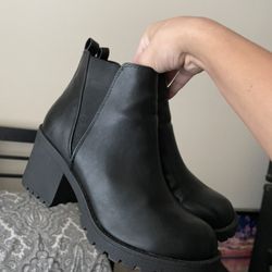 Black Booties 