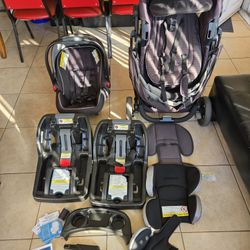 Graco Multi Stage Lightweight Stroller & The Graco SnugRide SnugLock 35 