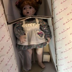 Vintage porcelain doll