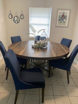 Arhaus Dining room table and chairs