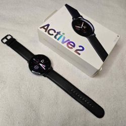 Samsung Galaxy Watch Active 2 (44mm LTE) – Premium Stainless Steel  - Workouts To Formal Events