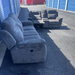 Recliner Couch And Loveseat 