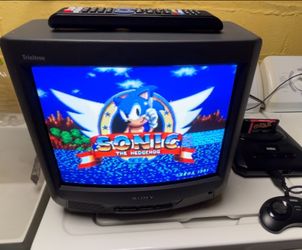 WORKING Vintage Sony Trinitron 13” KV-13M42 TV CRT Gaming RF Television for Retro Video Games Tube RCA