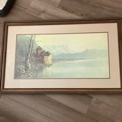 The Castle Of Chillon by Ben Hampton 
