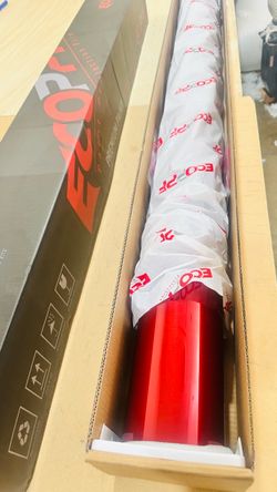 Vinilo para autos PET Gloss Porsche Cherry Red 5ft x60ft