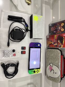 Nintendo switch OLED splatoon edition