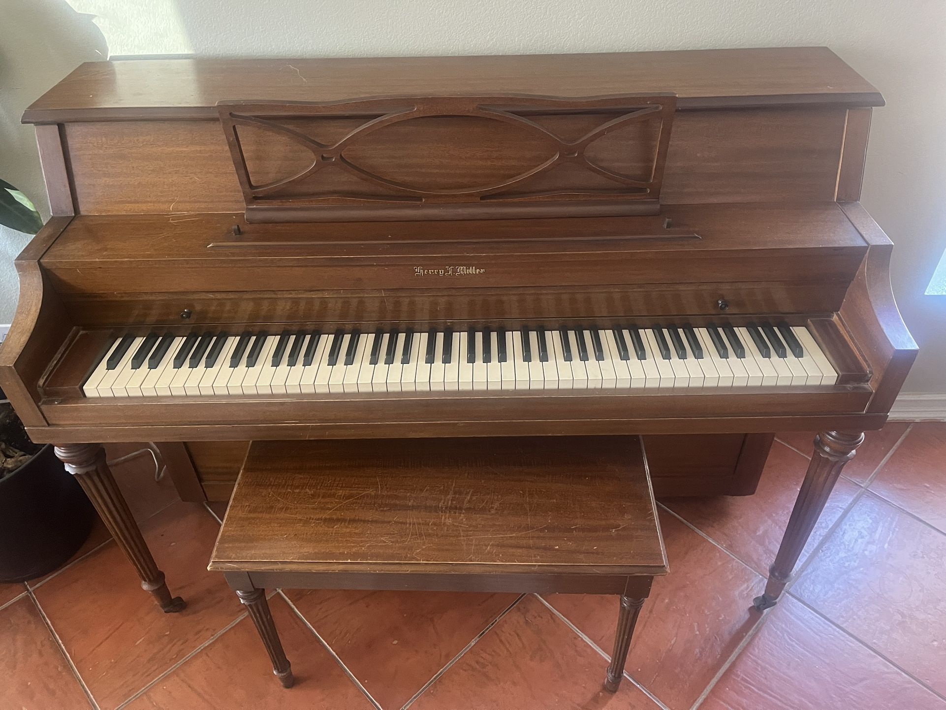 Henry F Miller Piano
