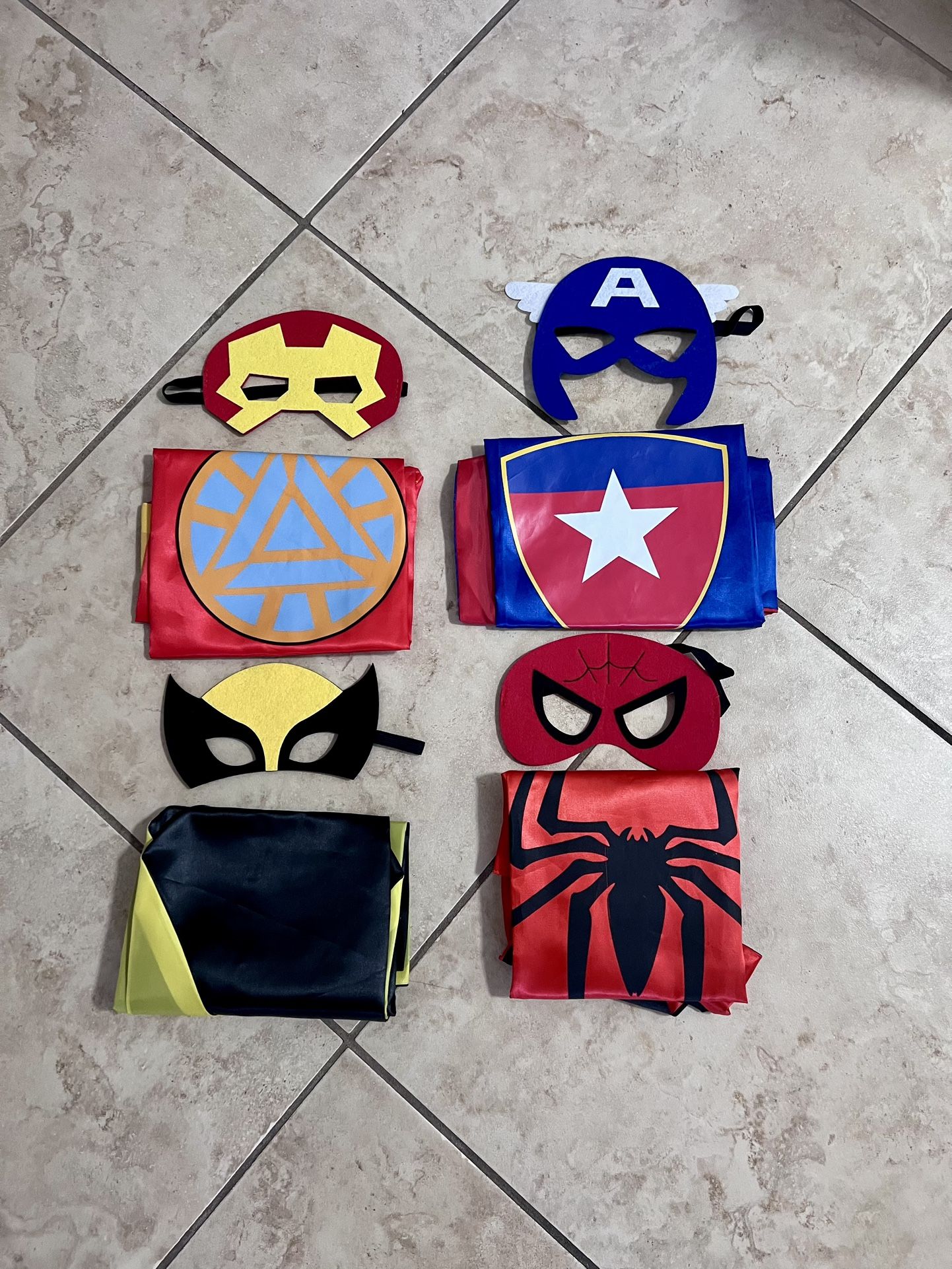 Superhero Mask and Cape For Kids Toys