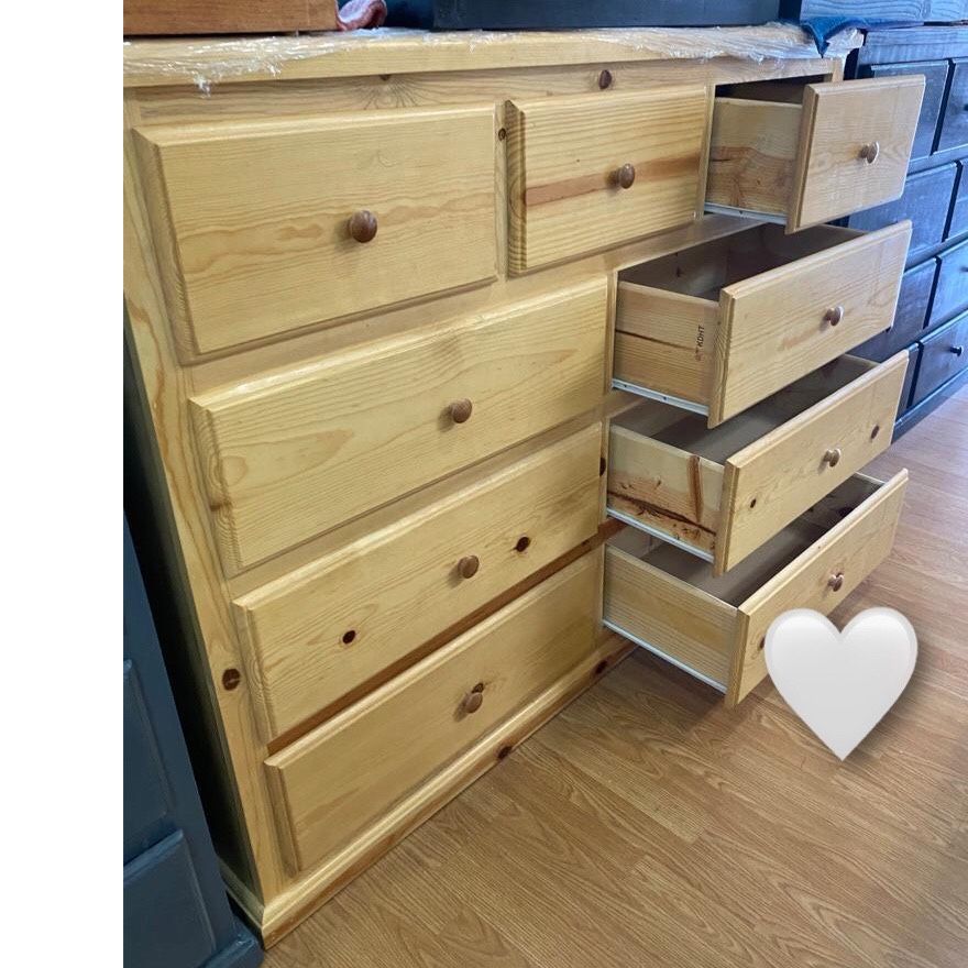 9 Drawer Dresser ( White $479 )