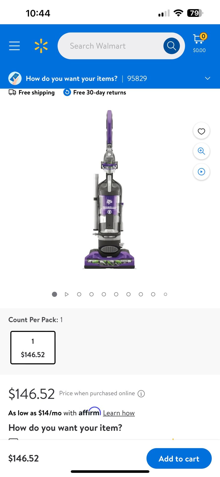 Dirt Devil Vacuum
