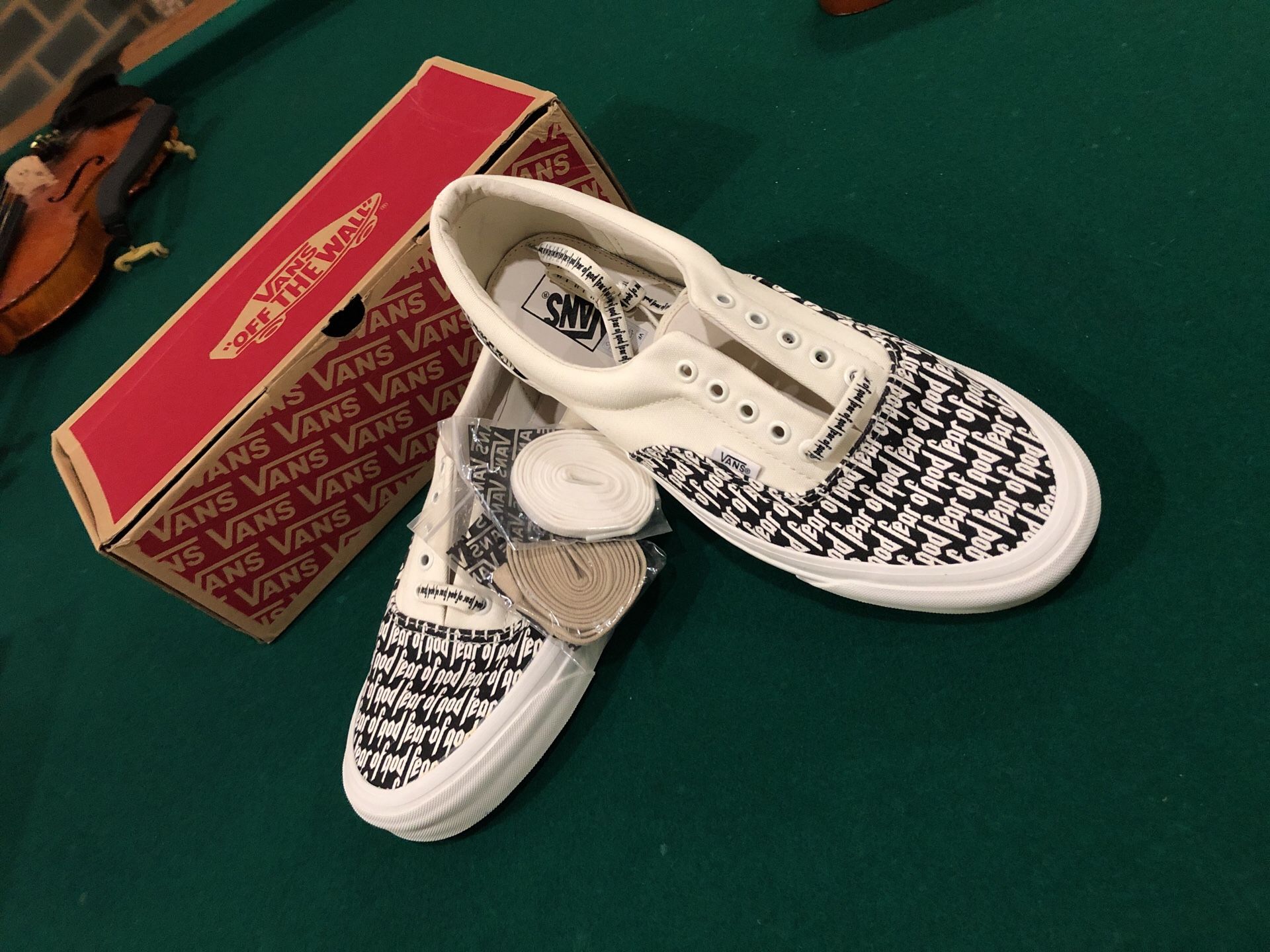 Fear of god vans era 95 DX Marshmallow