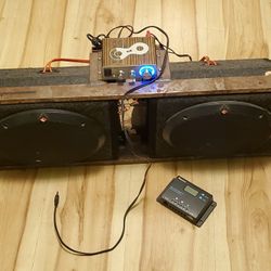 6x9 Portable Speaker Battery Powered Boombox