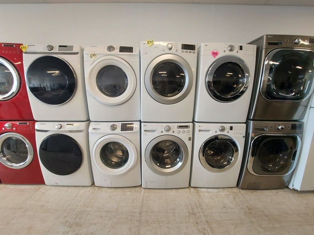 Front Load Washer And Electric Dryer Set's Price Starting 699 And Up