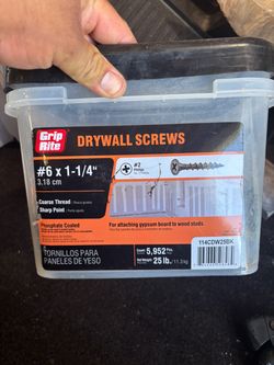 Drywall screws