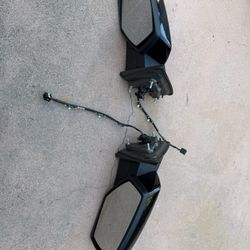 2014-2018 Black Silverado 1500 OEM Mirrors