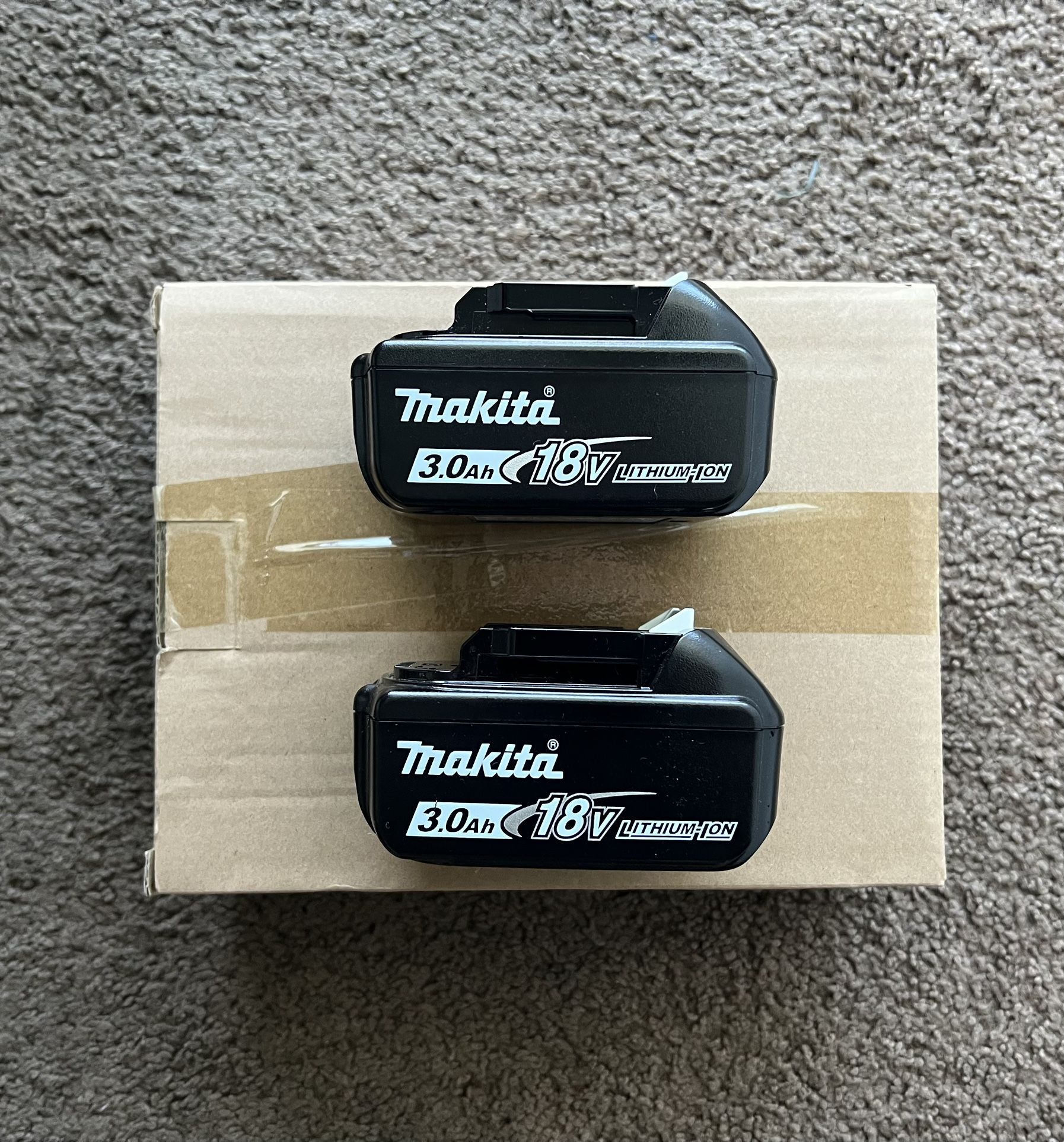 Makita Battery 2 Pack 3 Ah Genuine (Brand New Sealed)