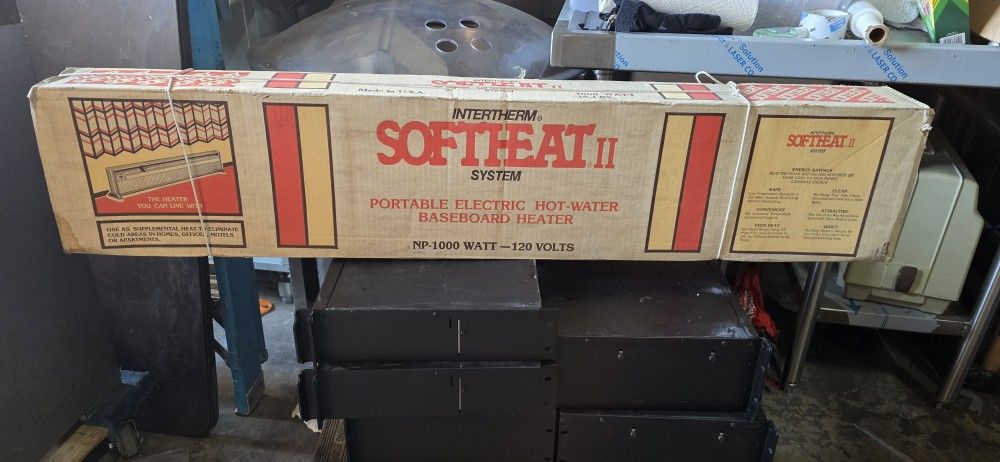 INTERTHERM SOFTHEAT BASEBOARD HEATER