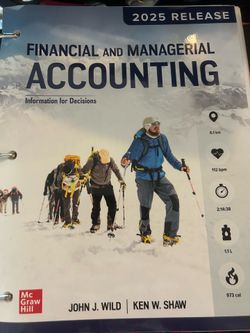 Financial and Managerial Accounting
