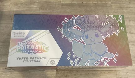 Pokemon Scarlet & Violet Prismatic Evolutions Super Premium Collection