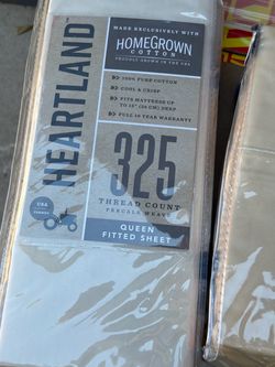 Heartland fitted sheet